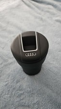 Original Audi Aschenbecher Mittelkonsole Ascher Becher schwarz hochglänzend OEM