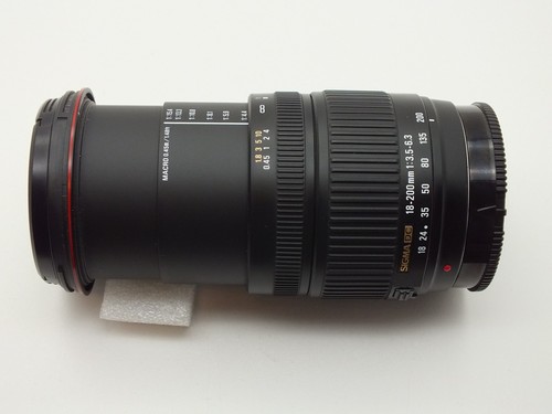 Sigma zoom 200mm 5 - zoom, 18-200mm