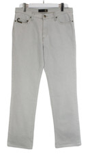 JUST CAVALLI Jeans Herren (EU) 50 Gerade Passform Reißverschluss Fly Denim Hell