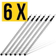 Teleskopstangen und 6 - teleskopstangen, 4,5