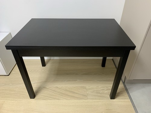 Esstisch schwarz ausziehbar - esstisch,