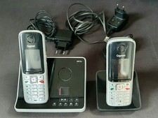 Gigaset S810A DECT Schnurlostelefon mit Anrufbeantworter - Silber/Schwarz