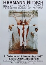 Hermann Nitsch - The Orgies Mysteries Theatre 1987 - handsigniert