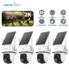 1-4 Pack Wansview 360°FUNK WLAN WIFI IP NETZWERK CAMERA AUßEN ÜBERWACHUNGSKAMERA