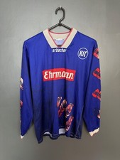 KARLSRUHER 1994/1995 AUSWÄRTS FUSSBALL LANGARM ERBACHER VINTAGE SHIRT GR. S