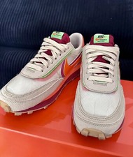 Nike LD Waffle Sacai Clot Kiss of Death Netz Orange 42,5