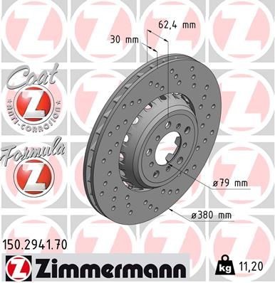 Zimmermann bremsscheibe - zimmermann,