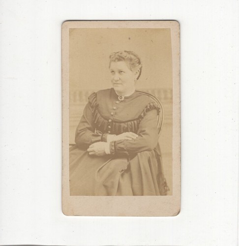 Cdv foto feine - foto, dame