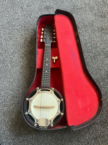 Antike vintage banjo mandoline - antike,