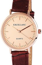 Damenuhr Armbanduhr Rotgold