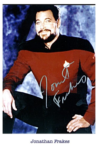 Jonathan frakes autogramm - frakes, ++autogramm++
