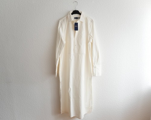 Cremefarbenes hemdkleid von - cremefarbenes,