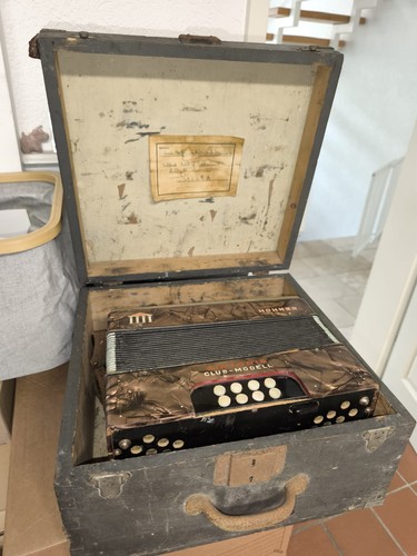 Ww2 feldpost paket akkordeon - feldpost,
