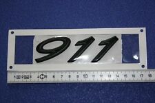 ORIGINAL PORSCHE 993 HECK SCHRIFTZUG EMBLEM MOTORHAUBE 911 SCHWARZ NEU
