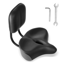 Fahrradsattel mit Rückenlehne