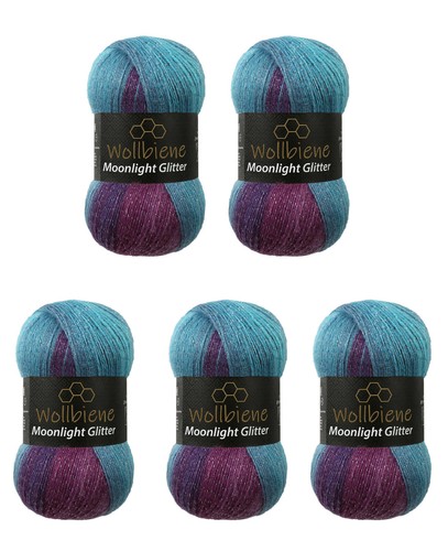 Wollbiene moonlight glitter - wollbiene,