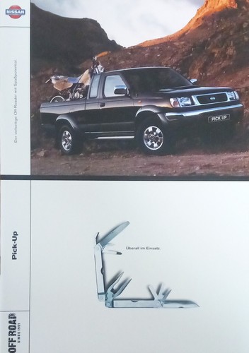 Nissan pick 99 prospekt - nissan, 09/99