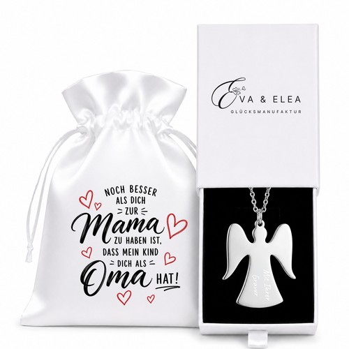 Kette mit gravur oma muttertag - mit,