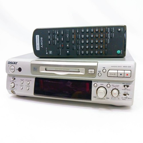 Sony mds s38 - sony, mds-s38