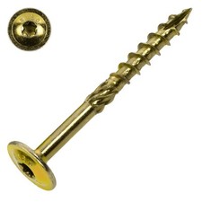 Tellerkopfschraube gelb