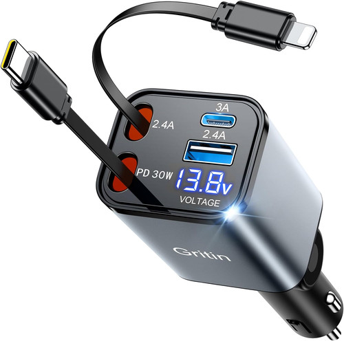 Auto adapter usb c 69w - 1,