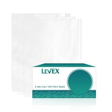 9" x 15" Clear Poly Bags 2-Mil