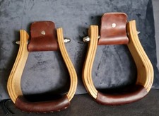 Western Steigbügel Holz - Diamond C - Nagelneu - Ansehen 