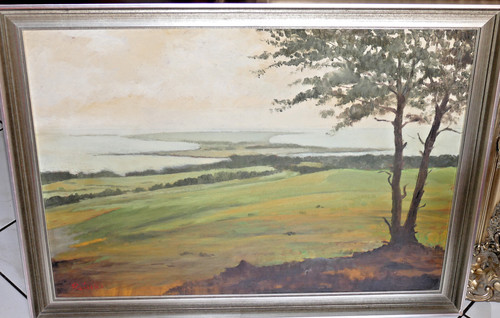 Hiddensee inselblick öl - hiddensee,,