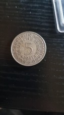5 Deutsche Mark Münze 1951 G