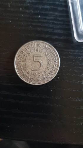 Deutsche mark münze - mark, 1951