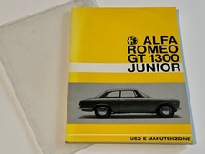 Alfa Romeo Gt 1300 Junior 105.30, Handbuch, Uso e Manutenzione, Owner´s Manual