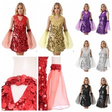 DE Damen Pailletten V