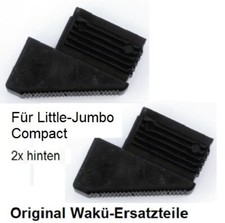 2 Kunststoff-Füße hinten