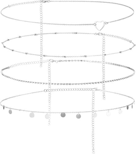 Bauchkette set aus - bauchkette,