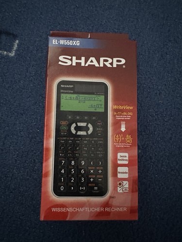 Sharp w550xg - sharp, el-w550xg