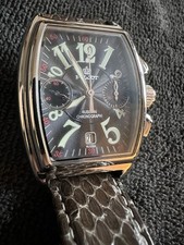 RUSSISCHE UHR POLJOT CHRONOGRAPH 3133/1551001BR TONNEAU BLACK DE