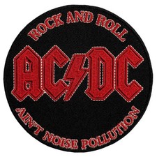 Patch rund noise - ac/dc, ·