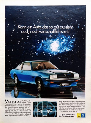 Opel manta originale - opel, b,