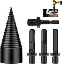 50mm Holzspalter Kegelspalter Bohrer Drillkegel Spaltbohrer Für Bohrmaschine DHL