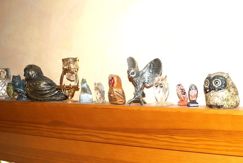 Eulen sammlung 40 stück - ,