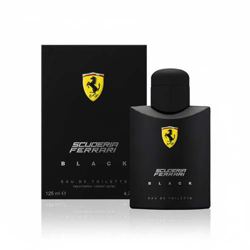 Scuderia ferrari black eau - black,
