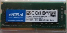Crucial DDR4 RAM 8GB-2666 SO-DIMM 260Pin CT8G4SFRA266 für Notebook/Laptop NEU