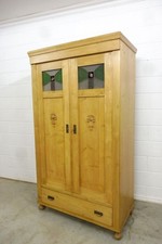 Antiker Kleiderschrank Schrank Küchenschrank Vorratschrank Weichholz um 1900