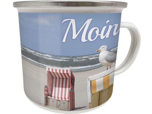 Emaille becher moin - emaille,
