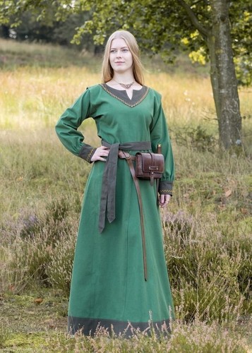 Wikinger kleid grün - wikinger,