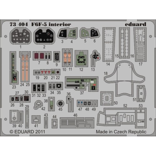 Mw22 eduard 73404 - eduard, f6f-5