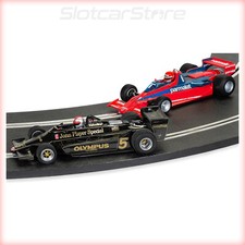 Scalextric C4392A Legends 1978 Swedish GP Lotus 79 Brabham BT46B Twin 1:32 Auto