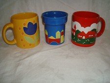 Wächtersbach Tasse Becher Tulpe Bausteine Weihnacht BOSS  etc  versch z. Auswahl