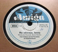 FRED FROHBERG Na zdrowje, Jonny / Ich glaube an Liebe AMIGA 1 50 713 (121)