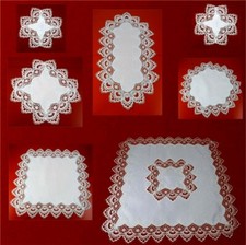 Tischdecken Jaquard / Spitze